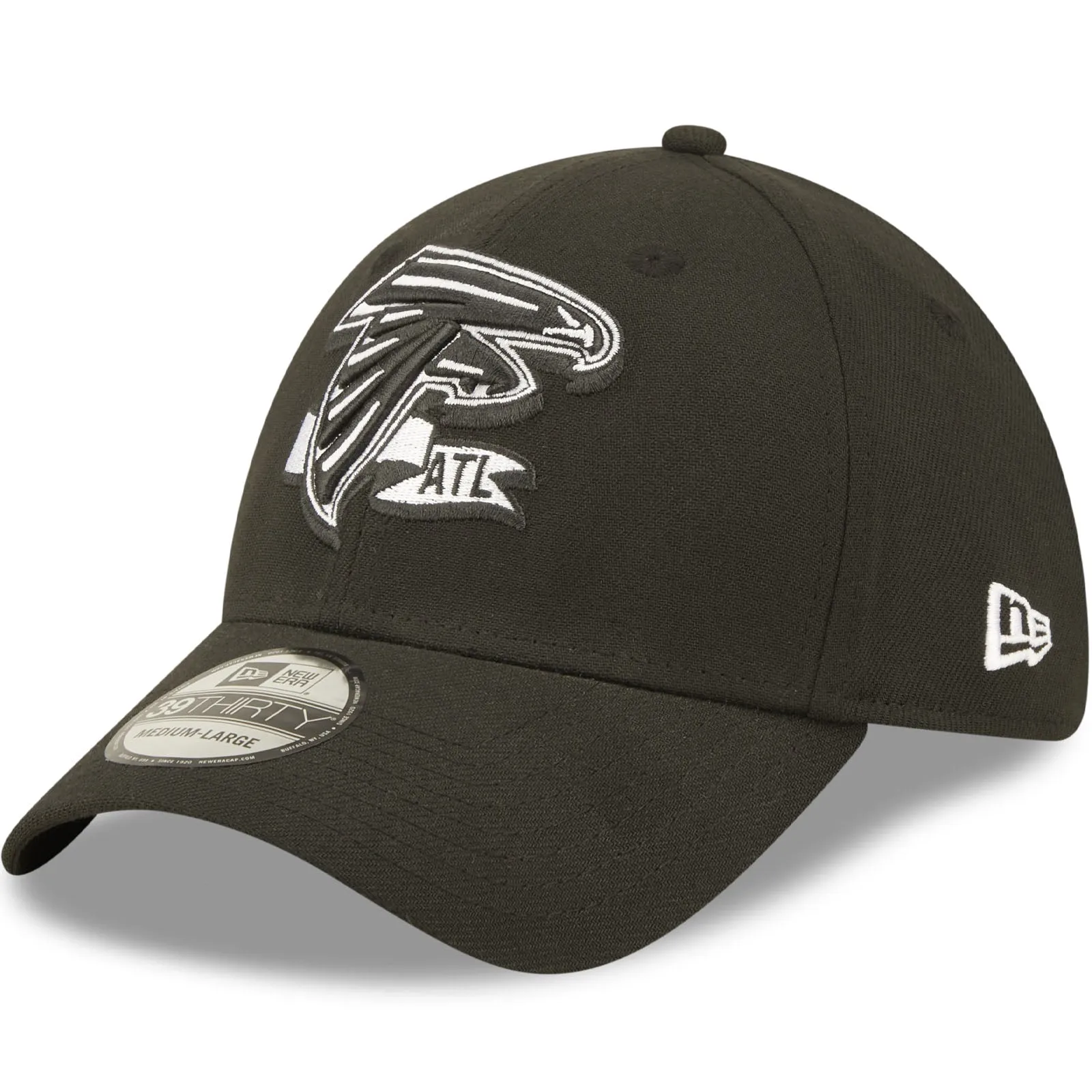 New Era Atlanta Falcons NFL 39THIRTY Sideline 2022 Baseball Cap - Black