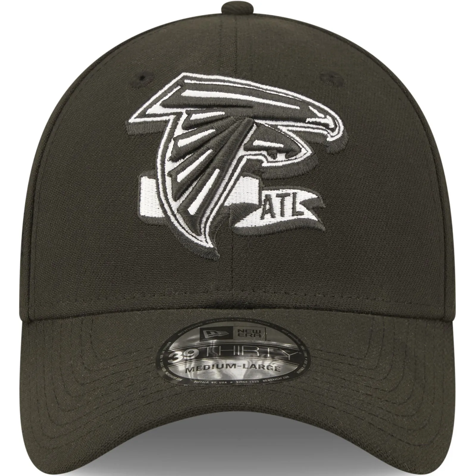 New Era Atlanta Falcons NFL 39THIRTY Sideline 2022 Baseball Cap - Black
