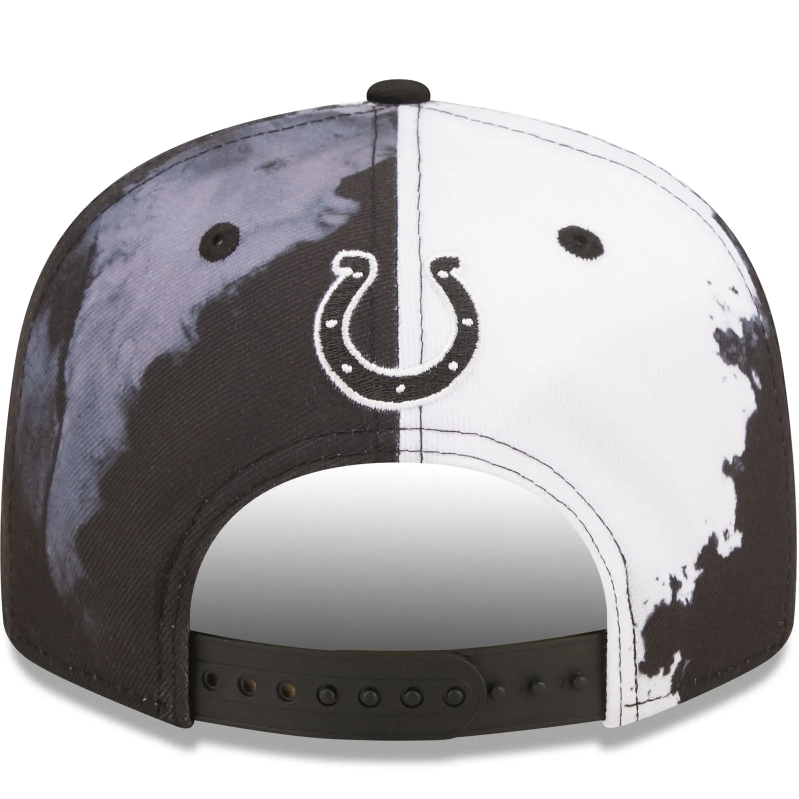 New Era Indianapolis Colts NFL 9FIFTY 2022 Sideline Ink Baseball Cap Black