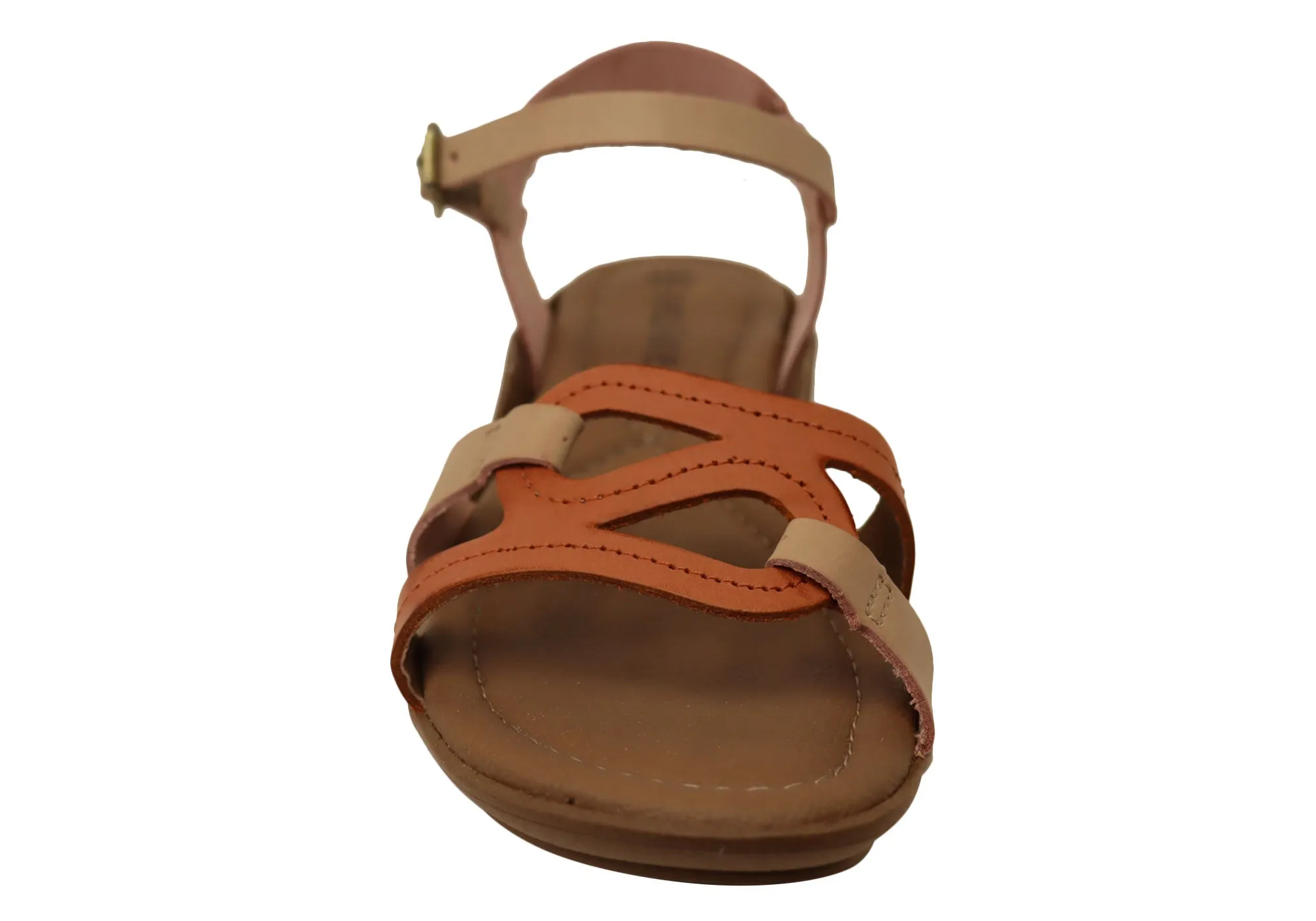 New Face Leni Womens Comfortable Leather Sandals Made In Brazil