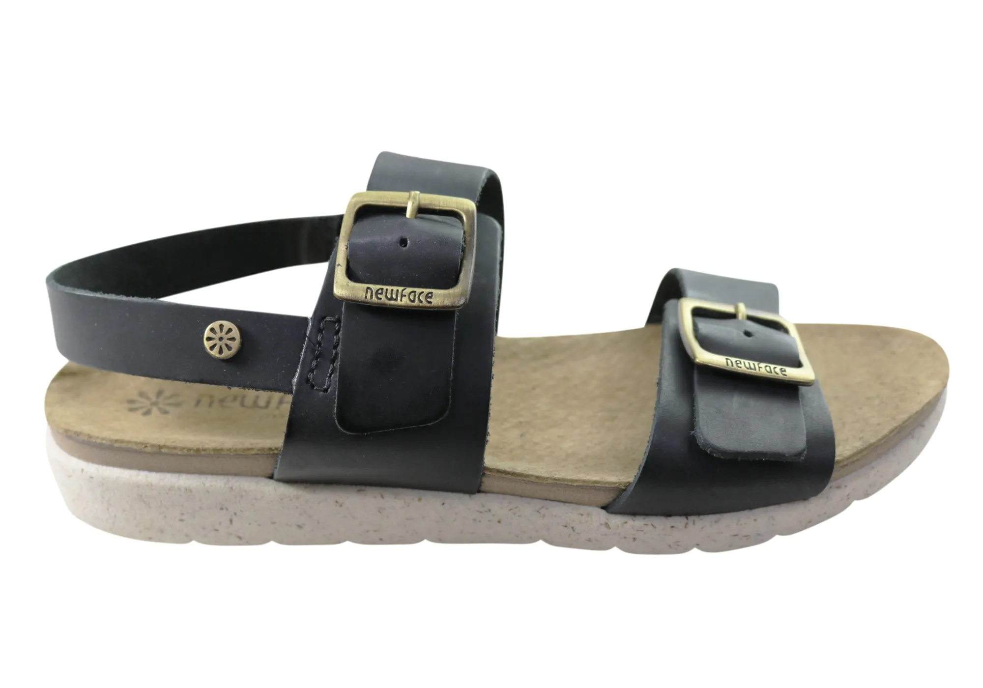 New Face Valley Womens Comfortable Leather Sandals Made In Brazil