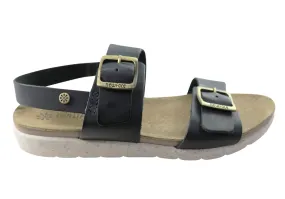 New Face Valley Womens Comfortable Leather Sandals Made In Brazil