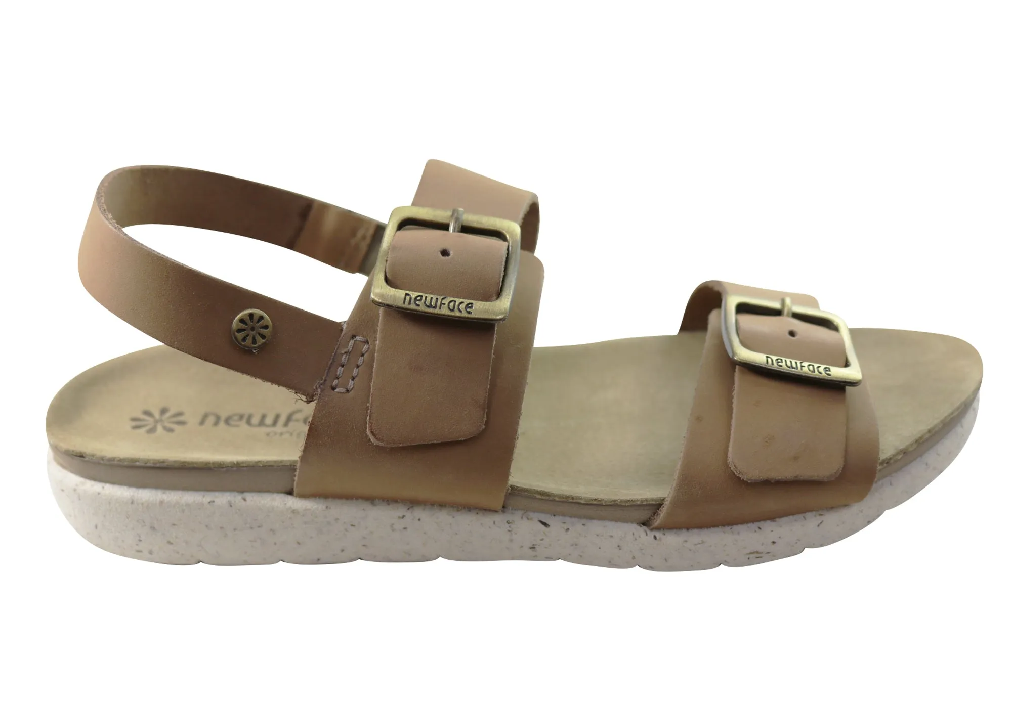 New Face Valley Womens Comfortable Leather Sandals Made In Brazil