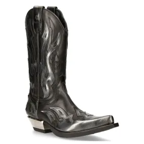 NEW ROCK - M-7921-S3 Flame Cowboy Boots