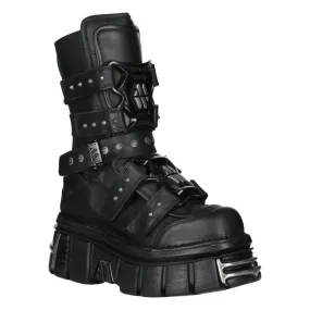 NEW ROCK -  M-MET422-S1 Chunky Platform Boots