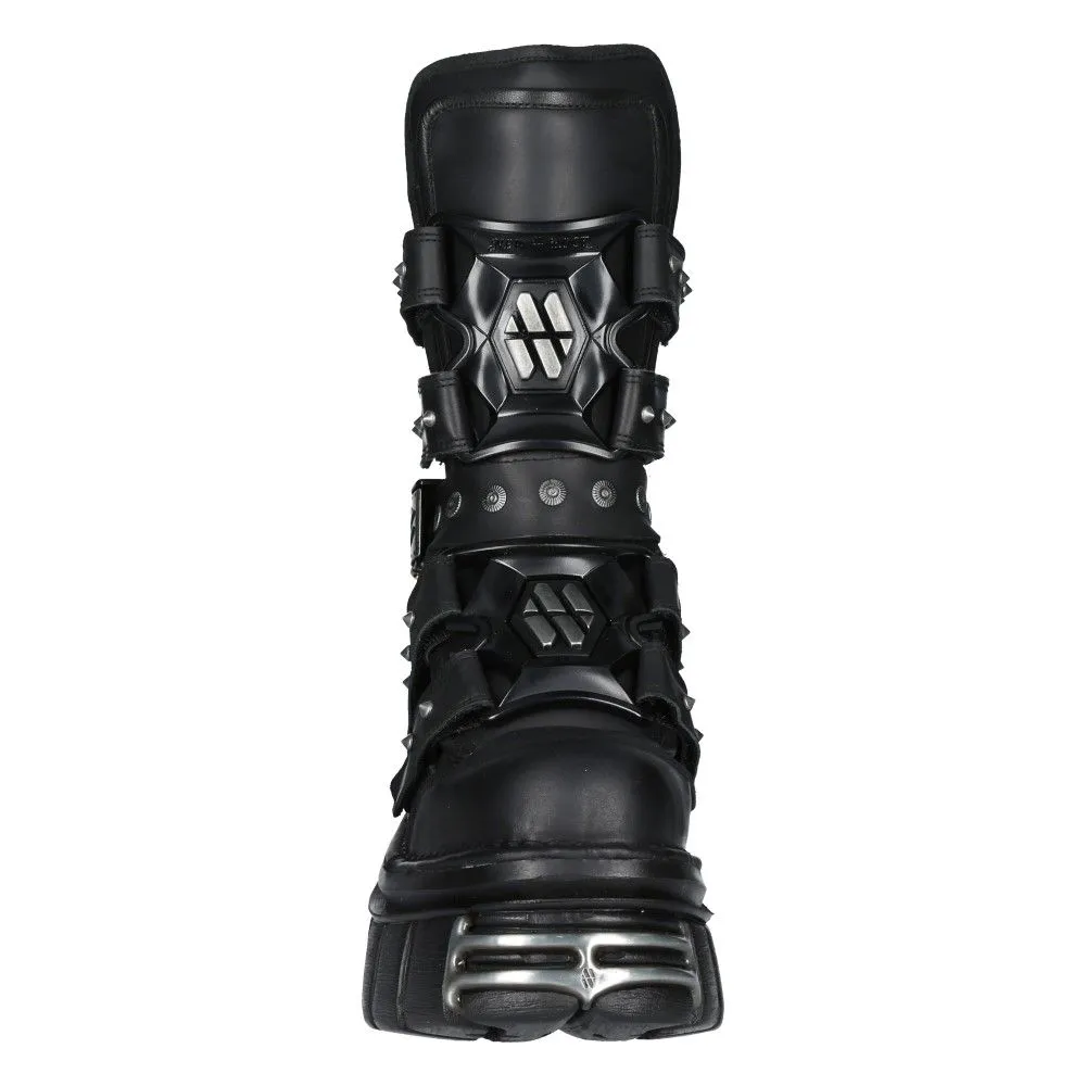 NEW ROCK -  M-MET422-S1 Chunky Platform Boots