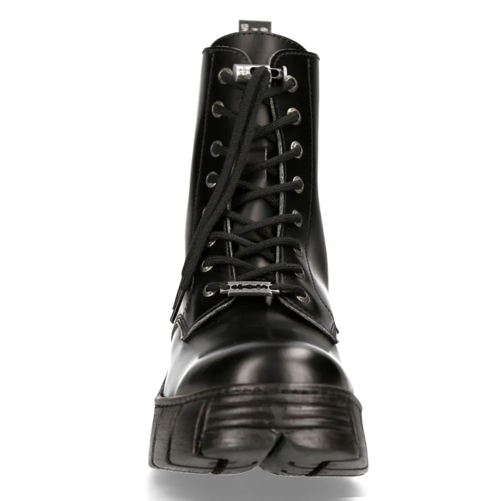 NEW ROCK - M-WALL026N-C5 Ankle Tower Boots