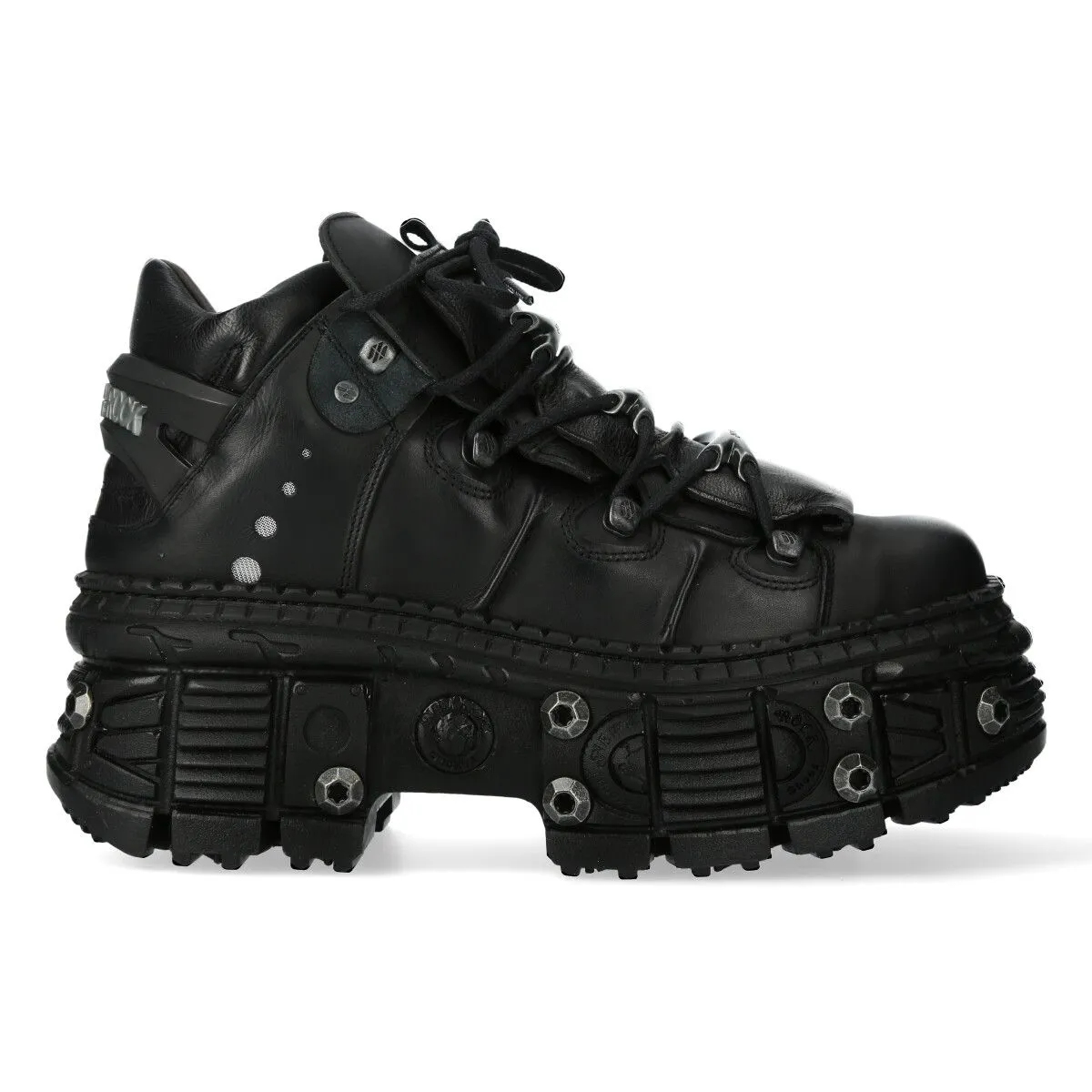 NEW ROCK -  WALL106-S25 Chunky Platform Boots