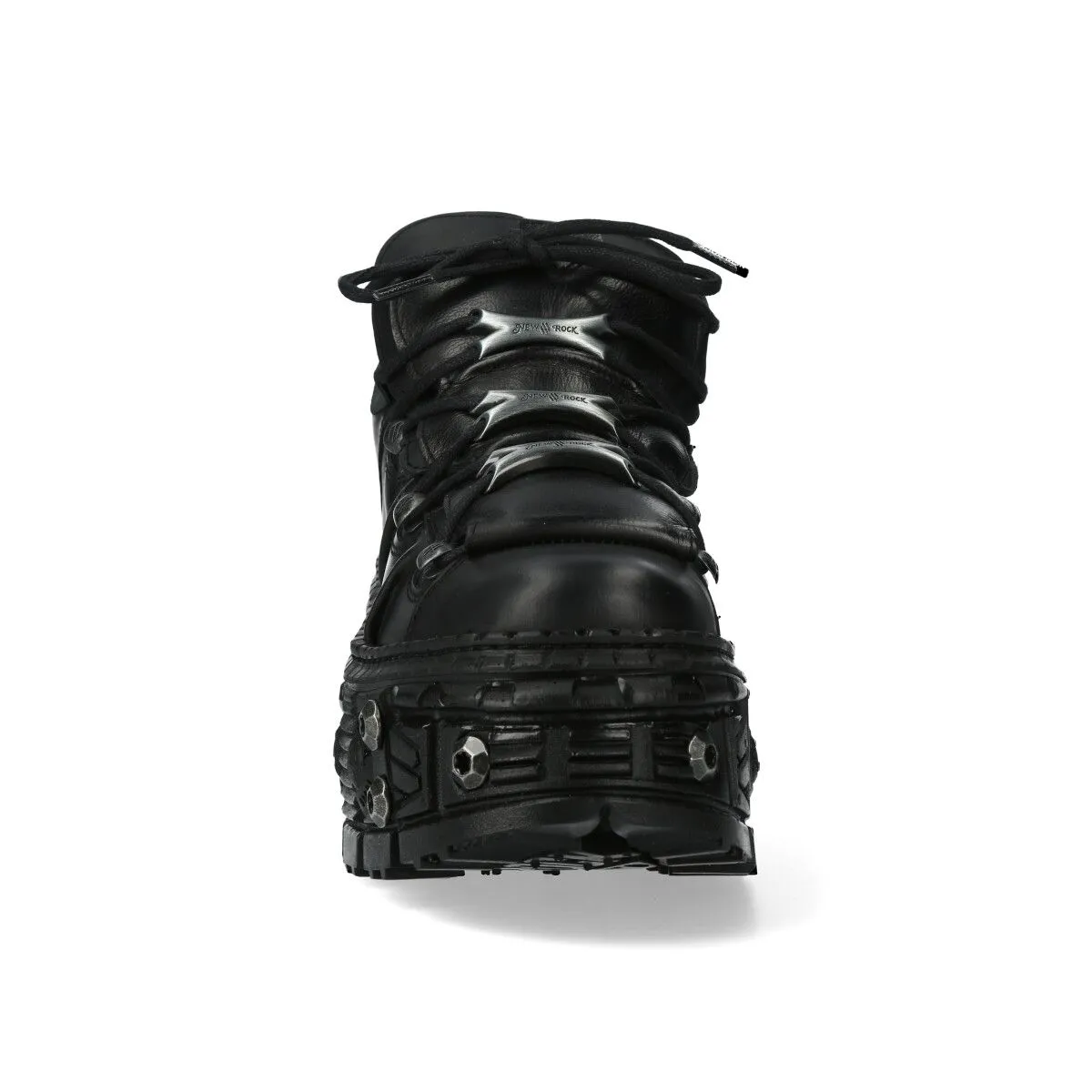 NEW ROCK -  WALL106-S25 Chunky Platform Boots