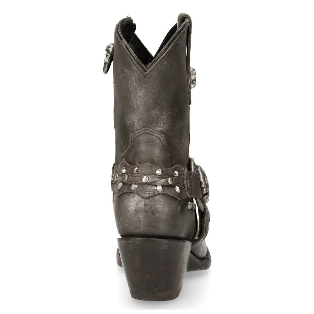 NEW ROCK - WSTM005-S1 - Western Style Pointed Boots