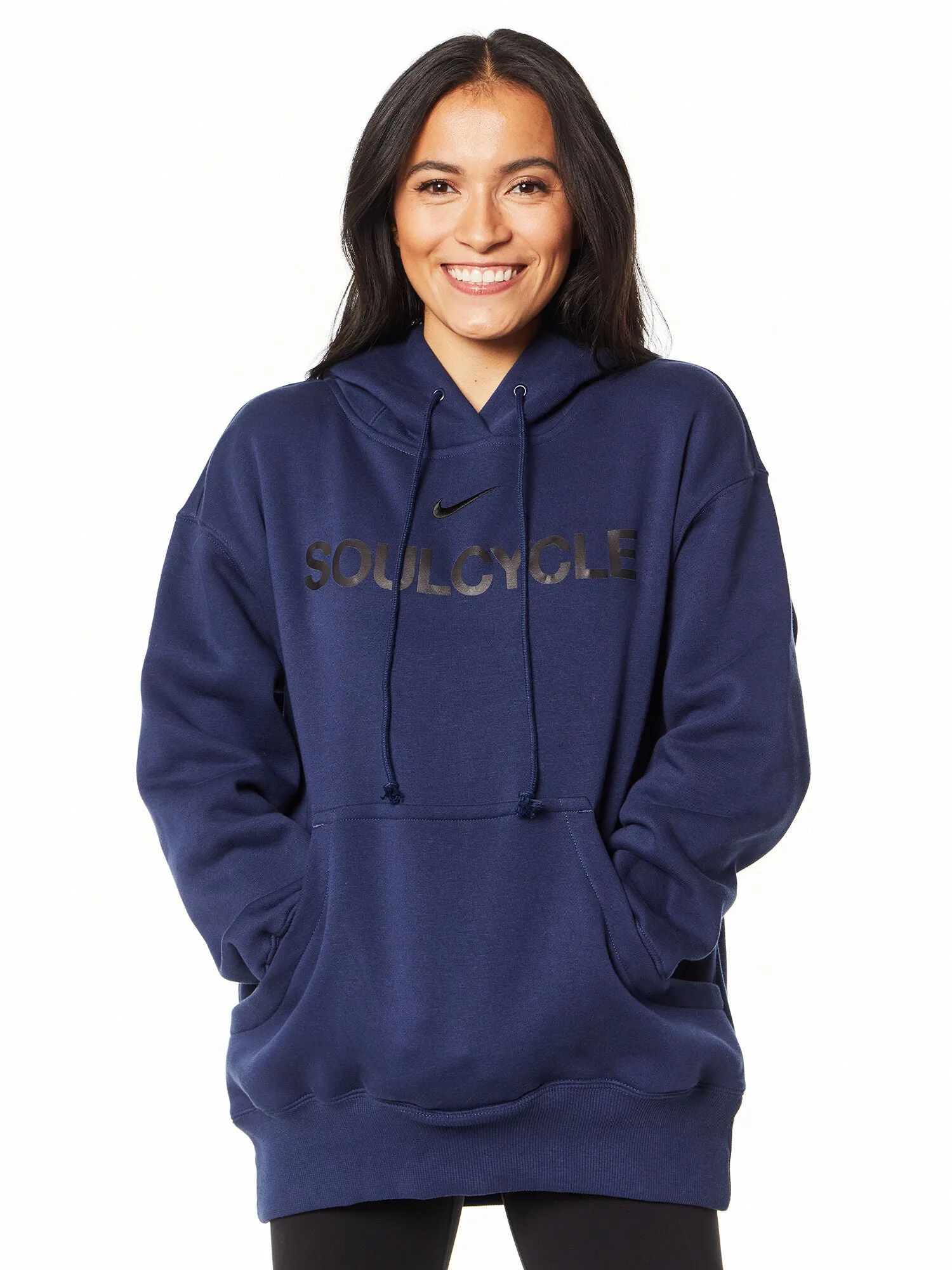 Nike | Oversized Pullover Hoodie | Midnight Navy