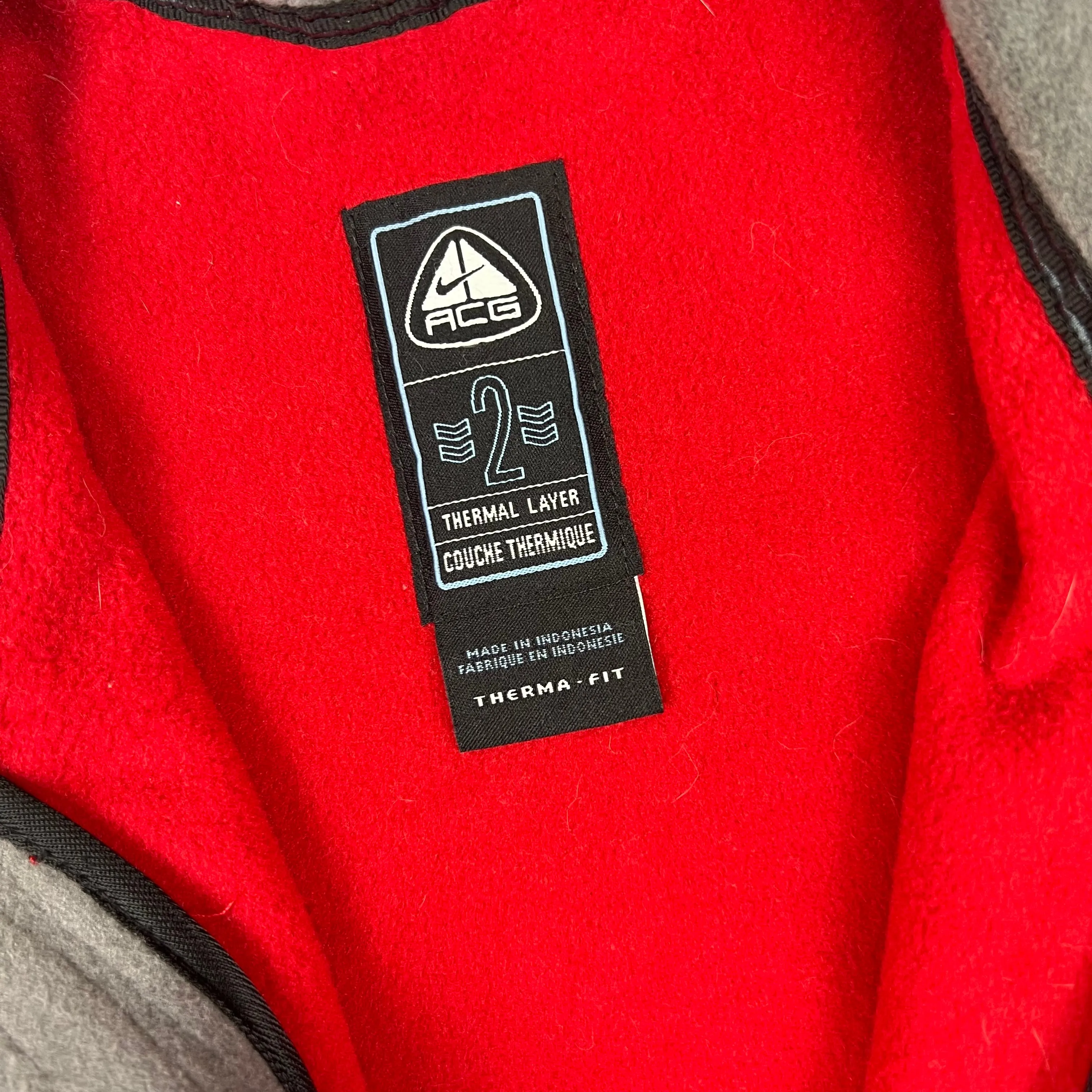 Nike ACG Therma-FIT Red Fleece Vest