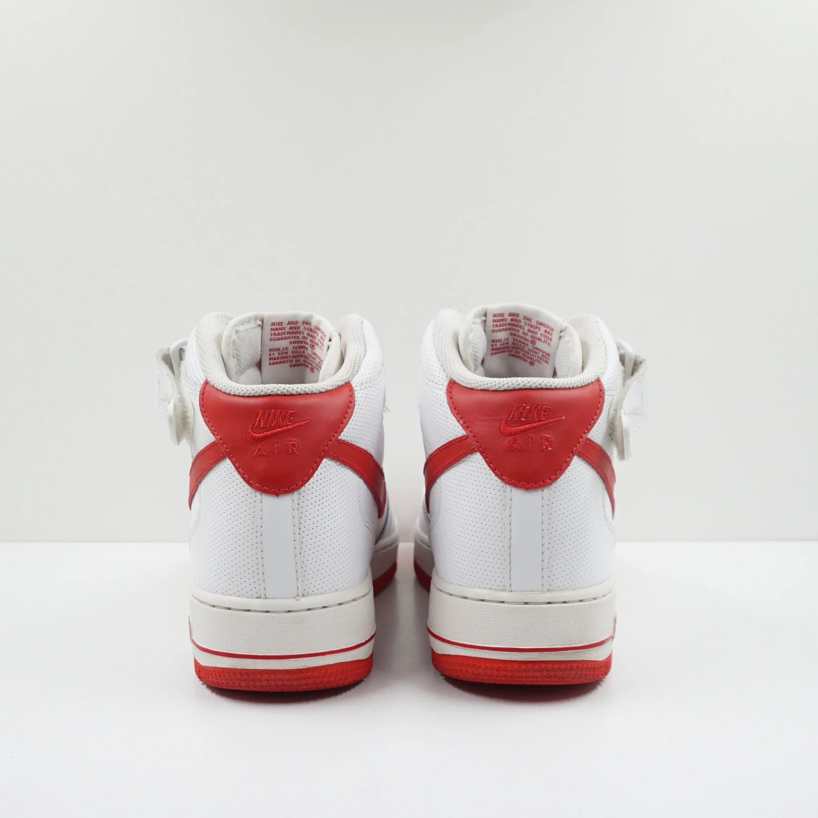 Nike Air Force 1 Mid '07 White Varsity Red