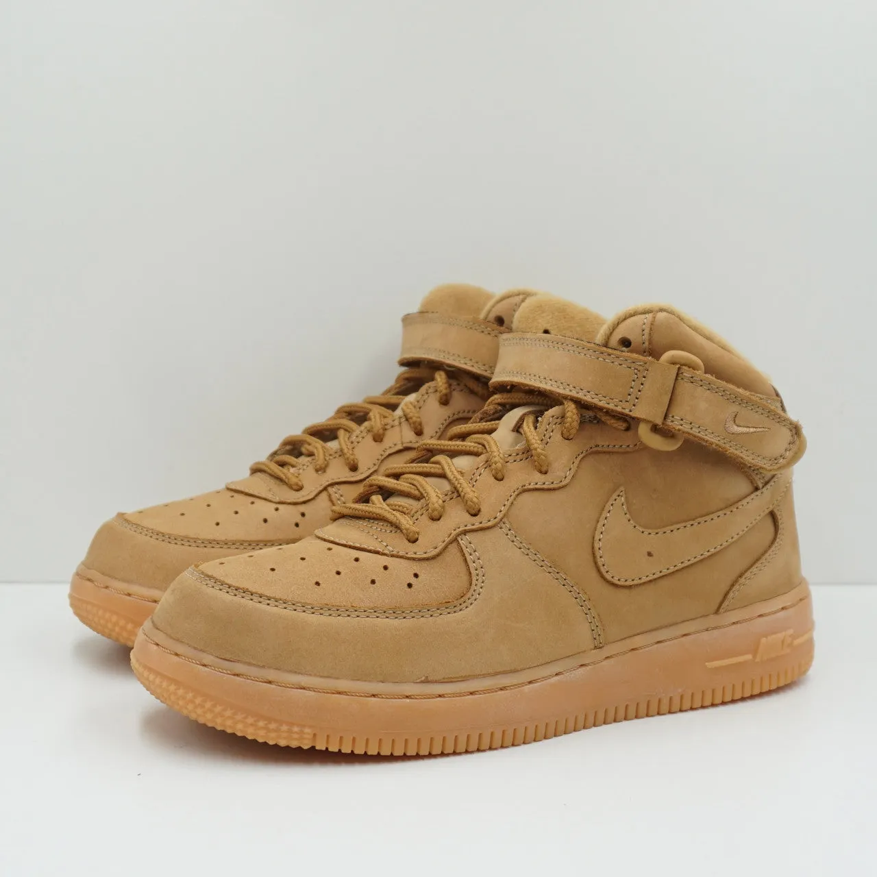 Nike Air Force 1 Mid WB Flax (PS)
