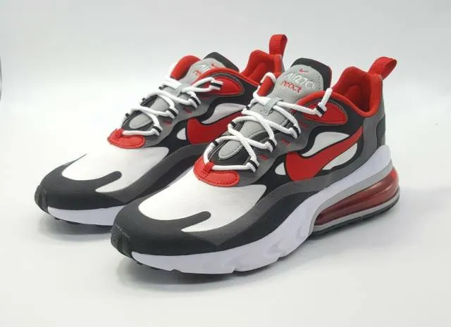 Nike air max 270 react iron grey university red