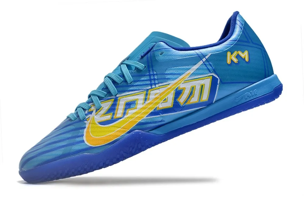 Nike Air Zoom Mercurial Vapor 15 Academy Indoor KM X Mbappe - Baltic Blue/White