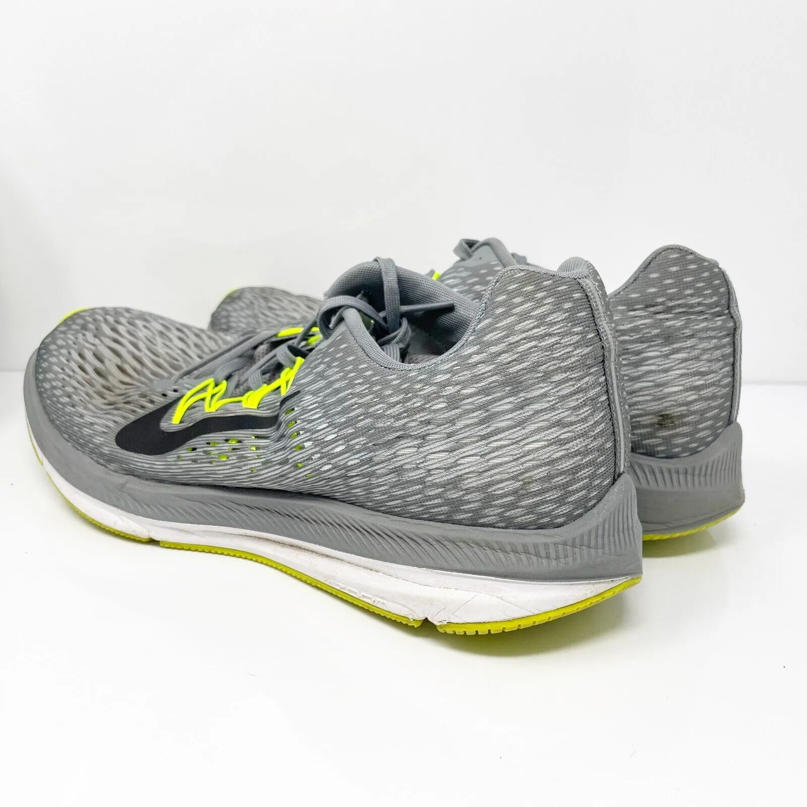 Nike Mens Air Zoom Winflo 5 AA7406-011 Gray Running Shoes Sneakers Size 12