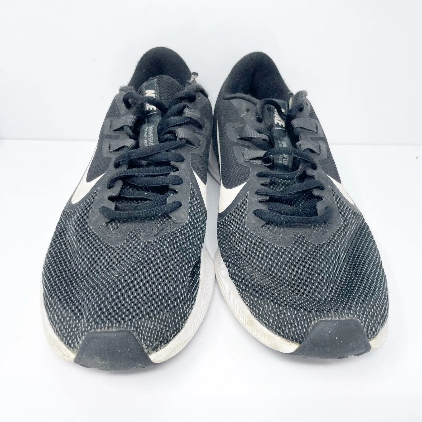 Nike Mens Downshifter 9 AQ7481-002 Black Running Shoes Sneakers Size 7.5