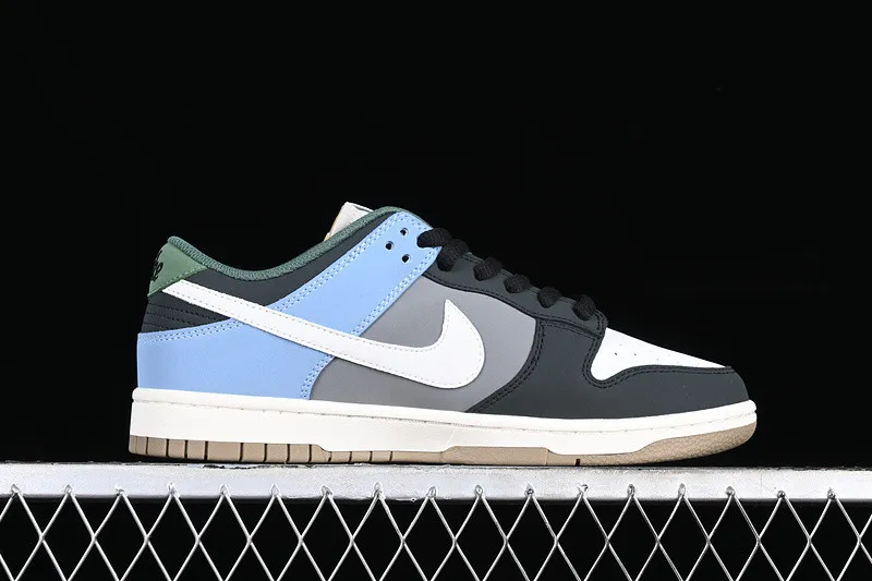 Nike SB Dunk Low Blue Green Black Grey PU6652-123