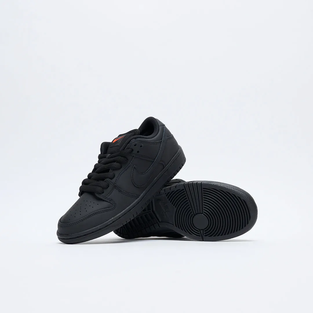Nike SB - Dunk Low Pro ISO Orange Label (Black/Black-Black)