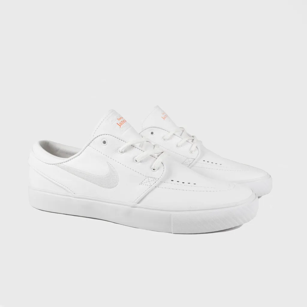 Nike SB - 'Orange Label' Stefan Janoski OG+ Shoes - White / White - White - White