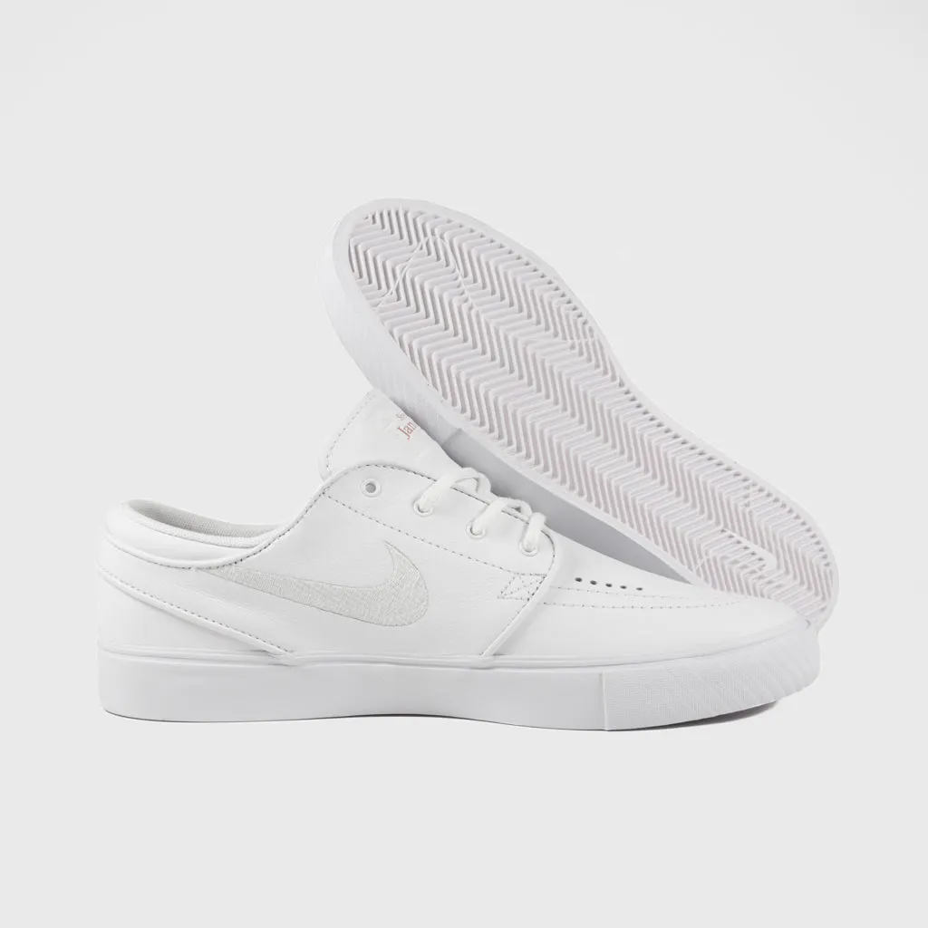 Nike SB - 'Orange Label' Stefan Janoski OG+ Shoes - White / White - White - White