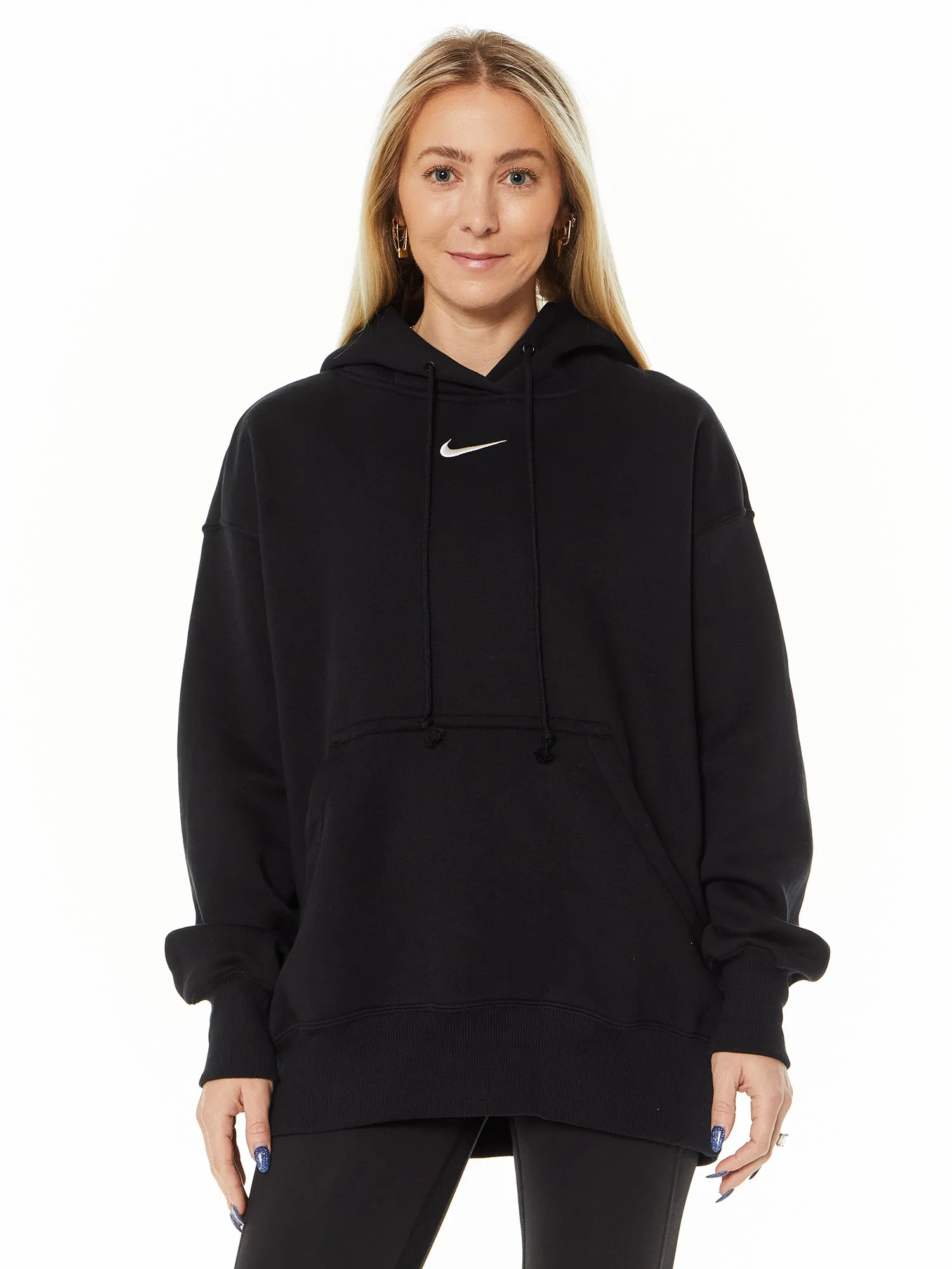 Nike USA Inc. | Oversized Pullover Hoodie | Black/White