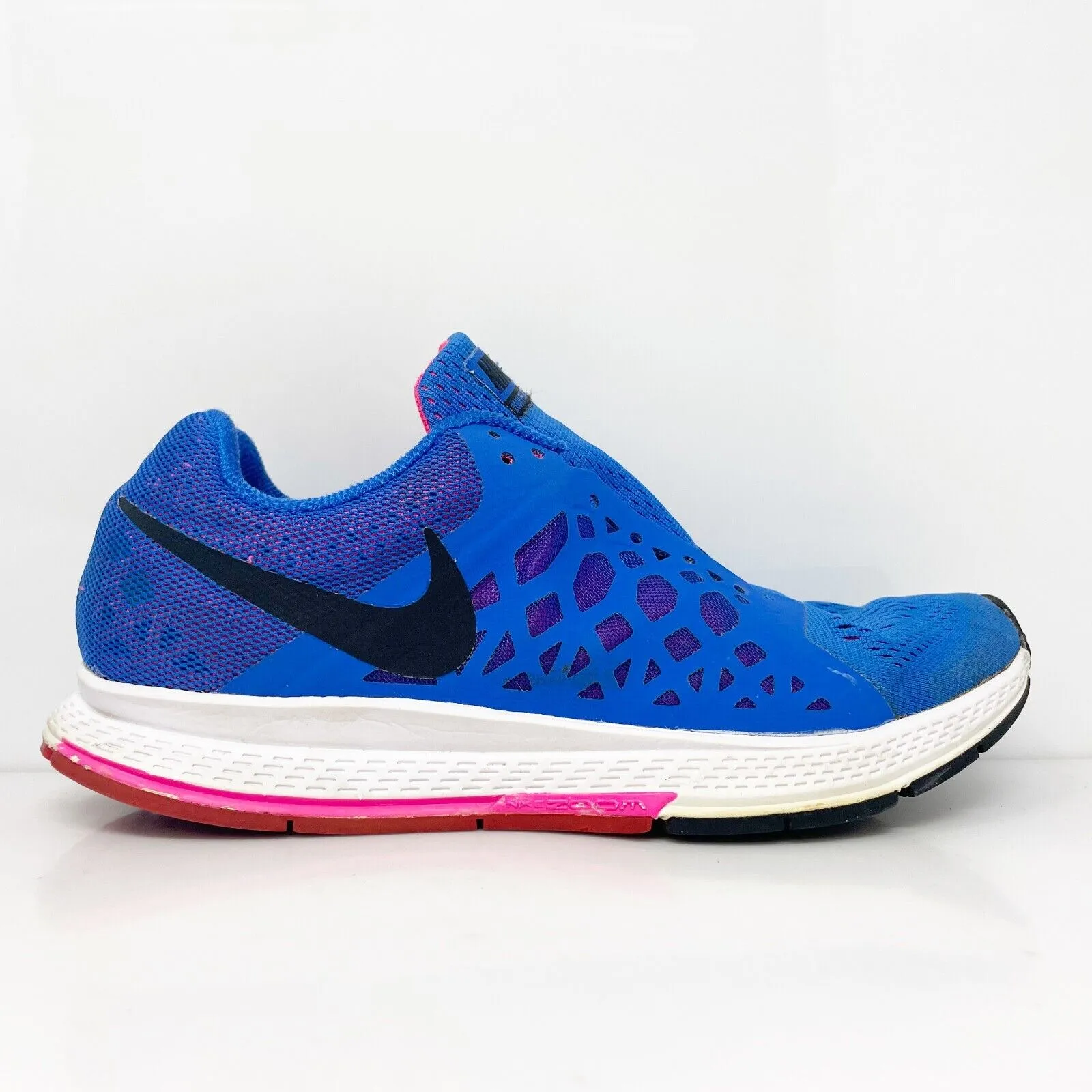 Nike Womens Air Zoom Pegasus 31 654486-400 Blue Running Shoes Sneakers Size 8