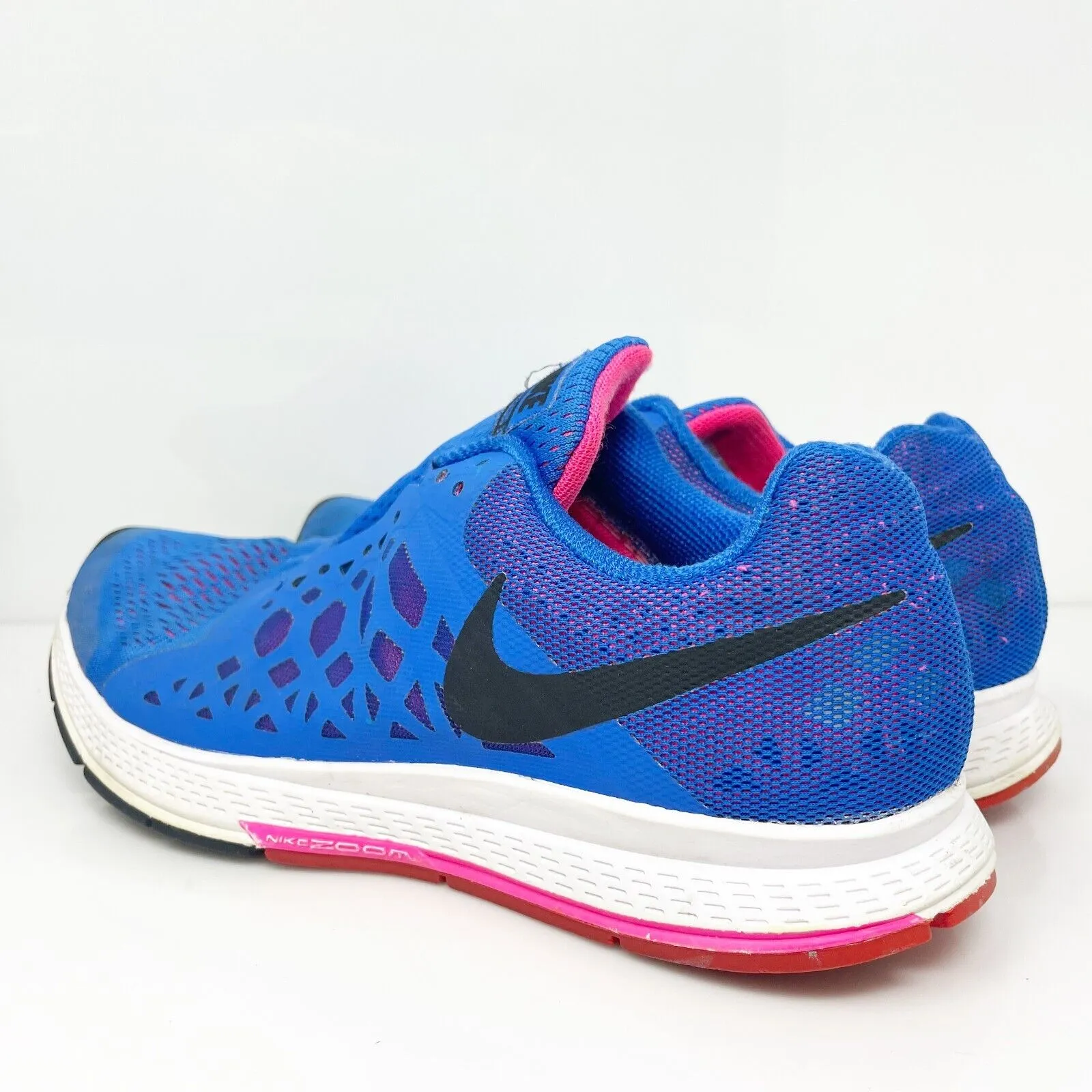 Nike Womens Air Zoom Pegasus 31 654486-400 Blue Running Shoes Sneakers Size 8