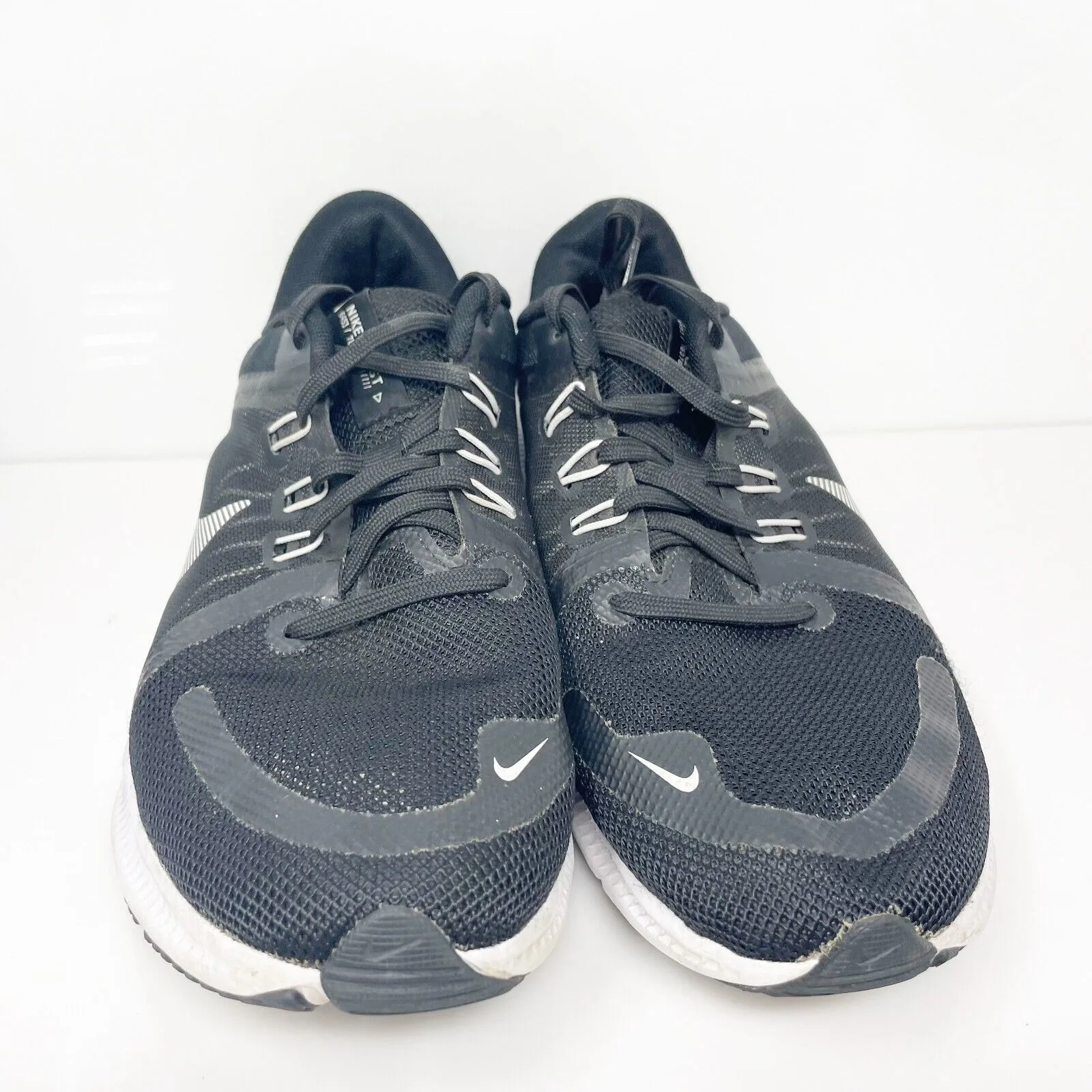 Nike Womens Quest 4 DA1106-006 Black Running Shoes Sneakers Size 8.5