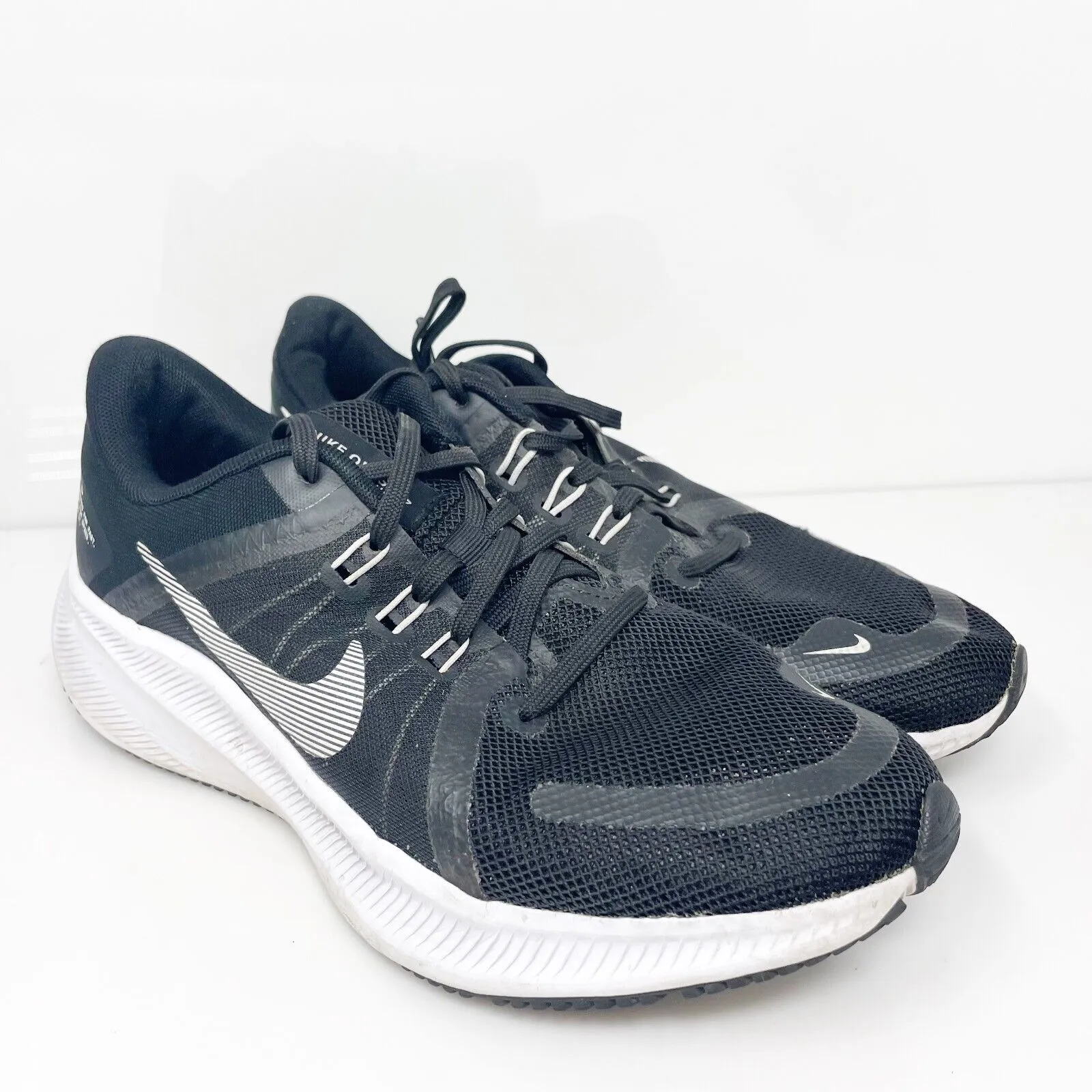 Nike Womens Quest 4 DA1106-006 Black Running Shoes Sneakers Size 8.5