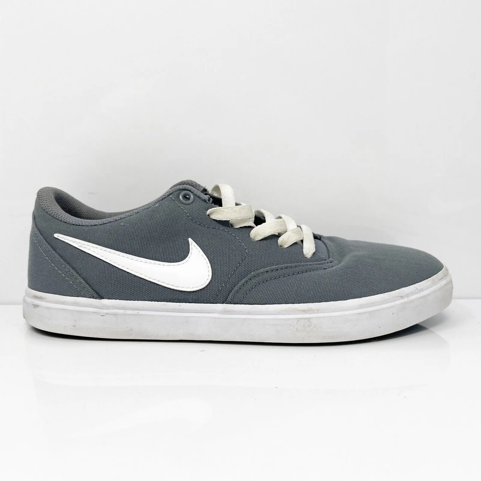 Nike Womens SB Check Solarsoft 921463-011 Gray Casual Shoes Sneakers Size 9