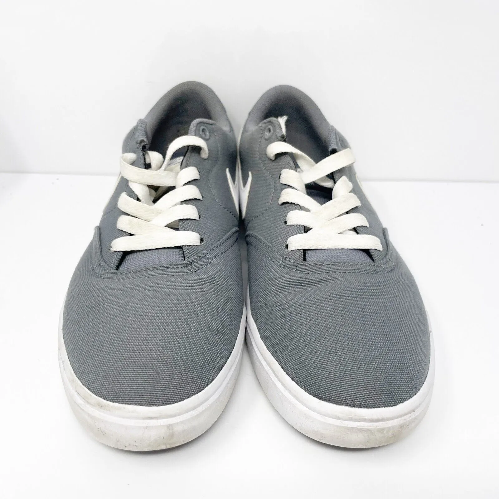 Nike Womens SB Check Solarsoft 921463-011 Gray Casual Shoes Sneakers Size 9