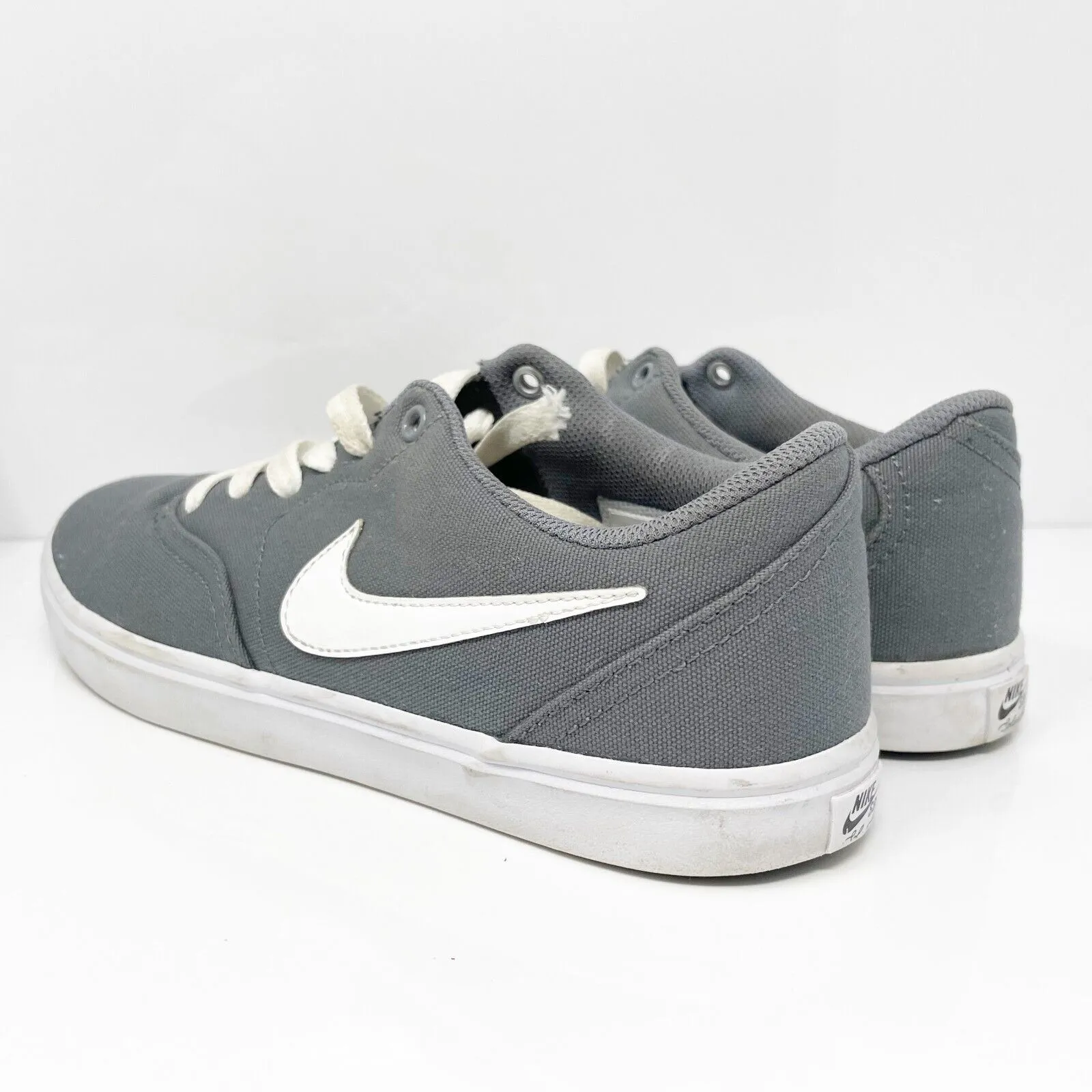 Nike Womens SB Check Solarsoft 921463-011 Gray Casual Shoes Sneakers Size 9