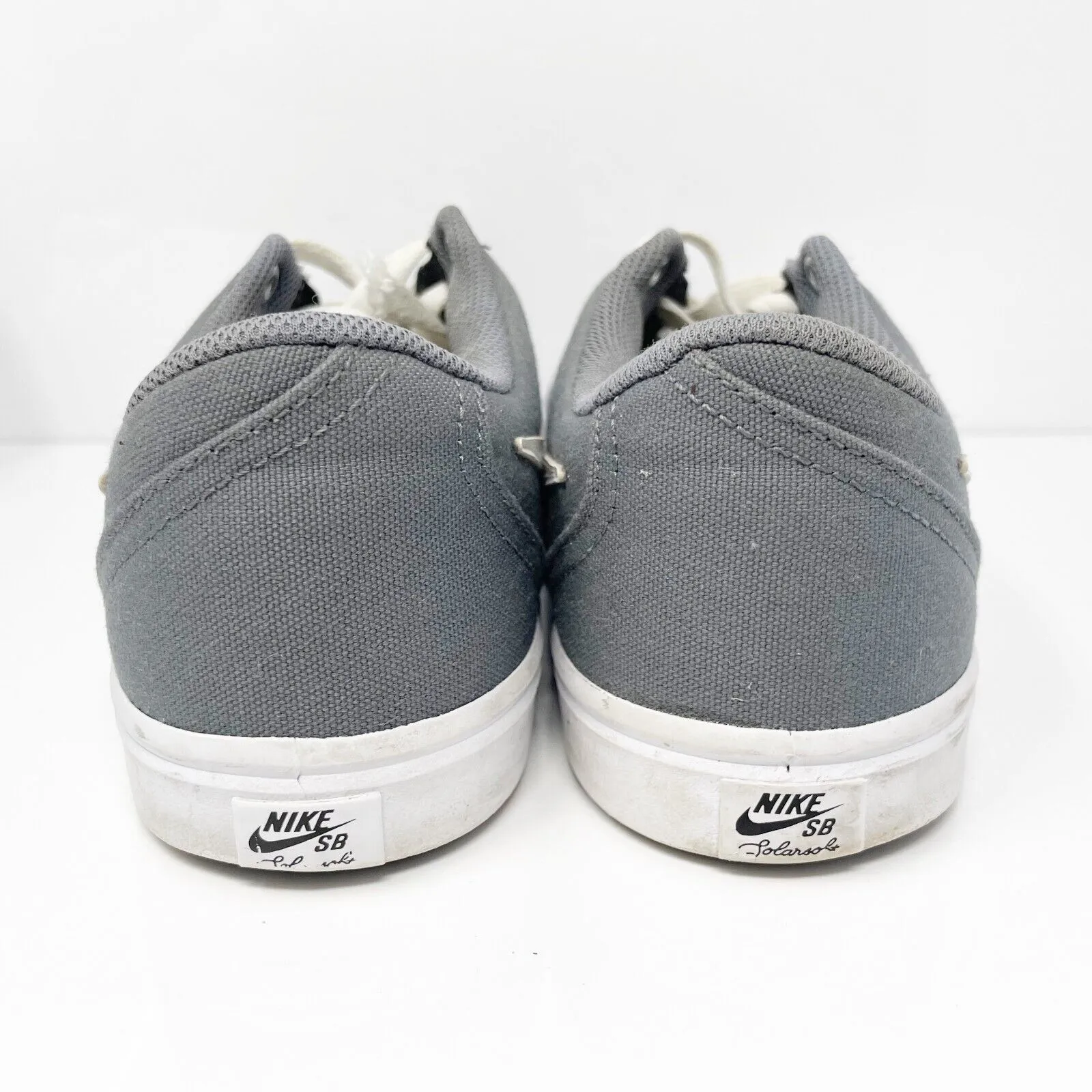 Nike Womens SB Check Solarsoft 921463-011 Gray Casual Shoes Sneakers Size 9