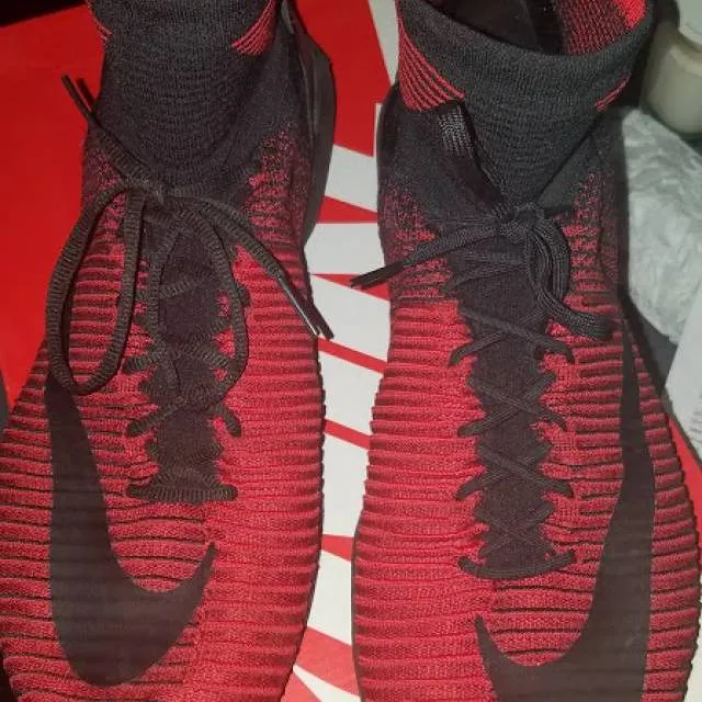 Nike zoom mercurial flyknit - university red