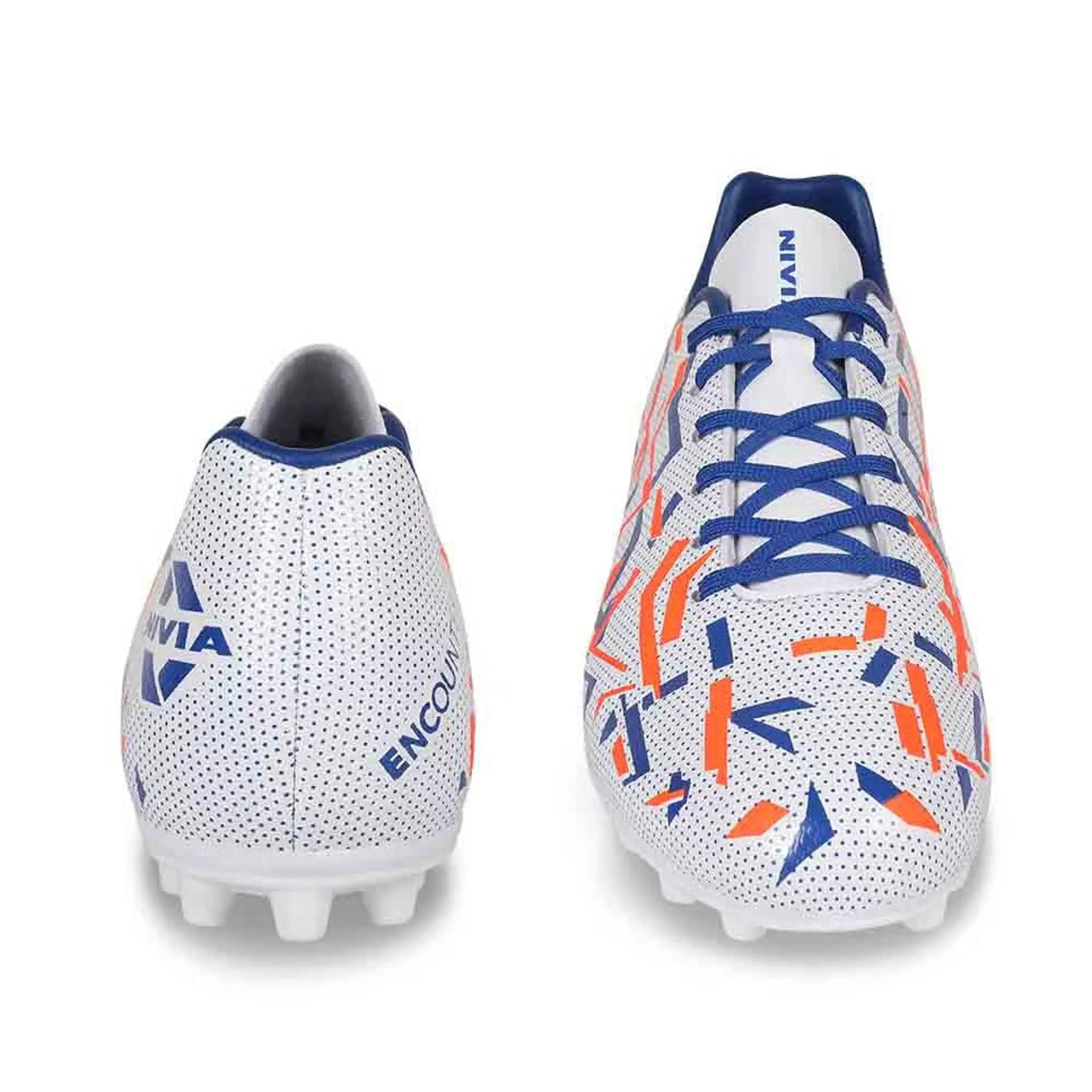 Nivia Encounter MG 2.0 Football Stud - White