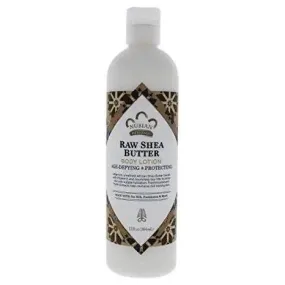NUBIAN RAW SHEA BUTTER BODY LOTION 13OZ