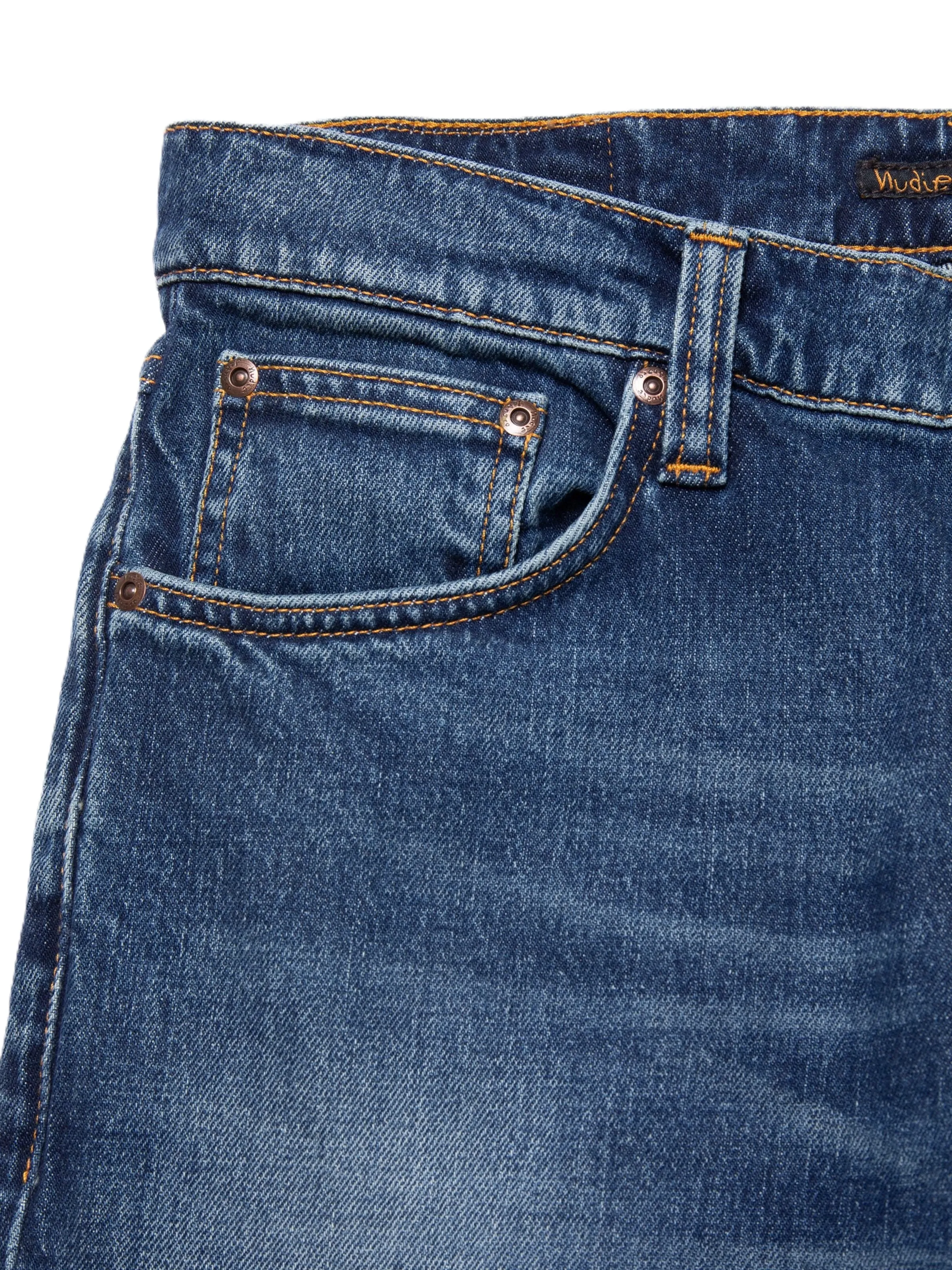 Nudie Jeans Solid Ollie Jean L34 Wild Blue