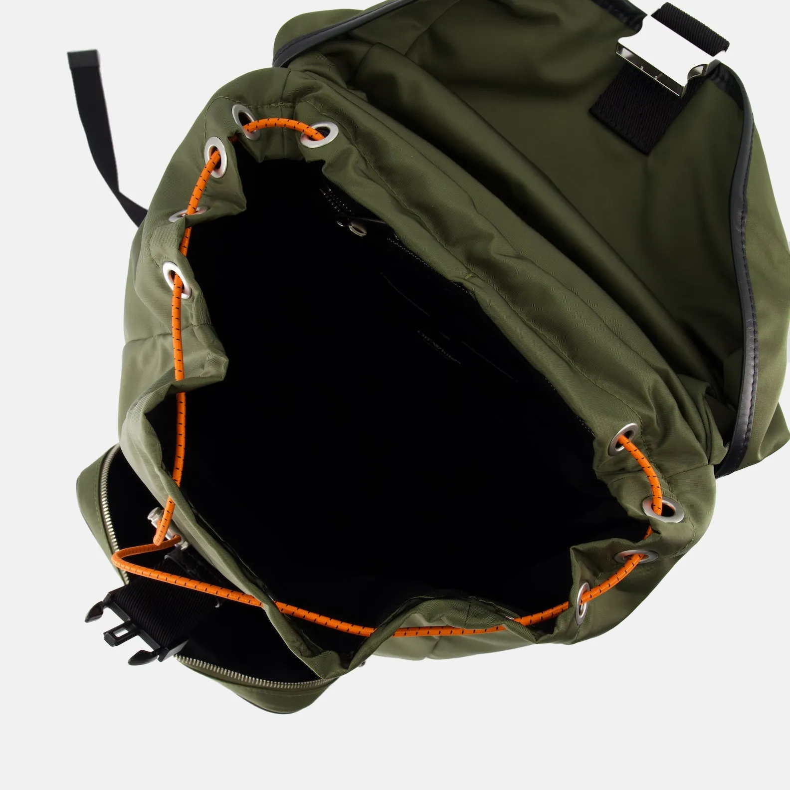 Nylon Courrier Backpack