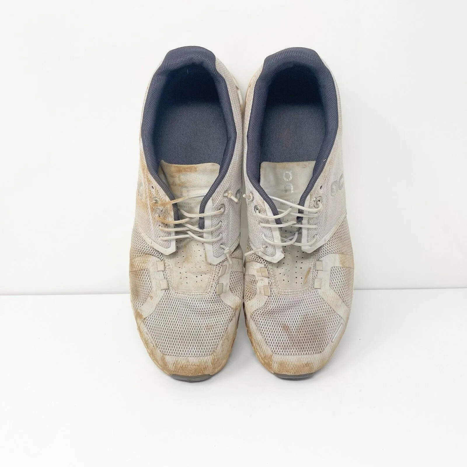 On Mens Cloud 5 Gray Running Shoes Sneakers Size 9
