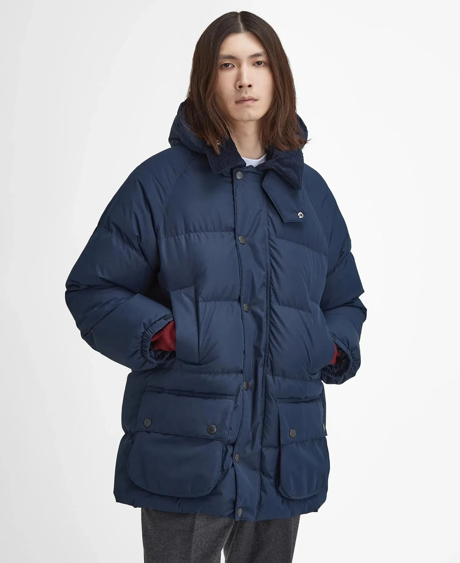 Oversized Beaufort Puffer Jacket Navy