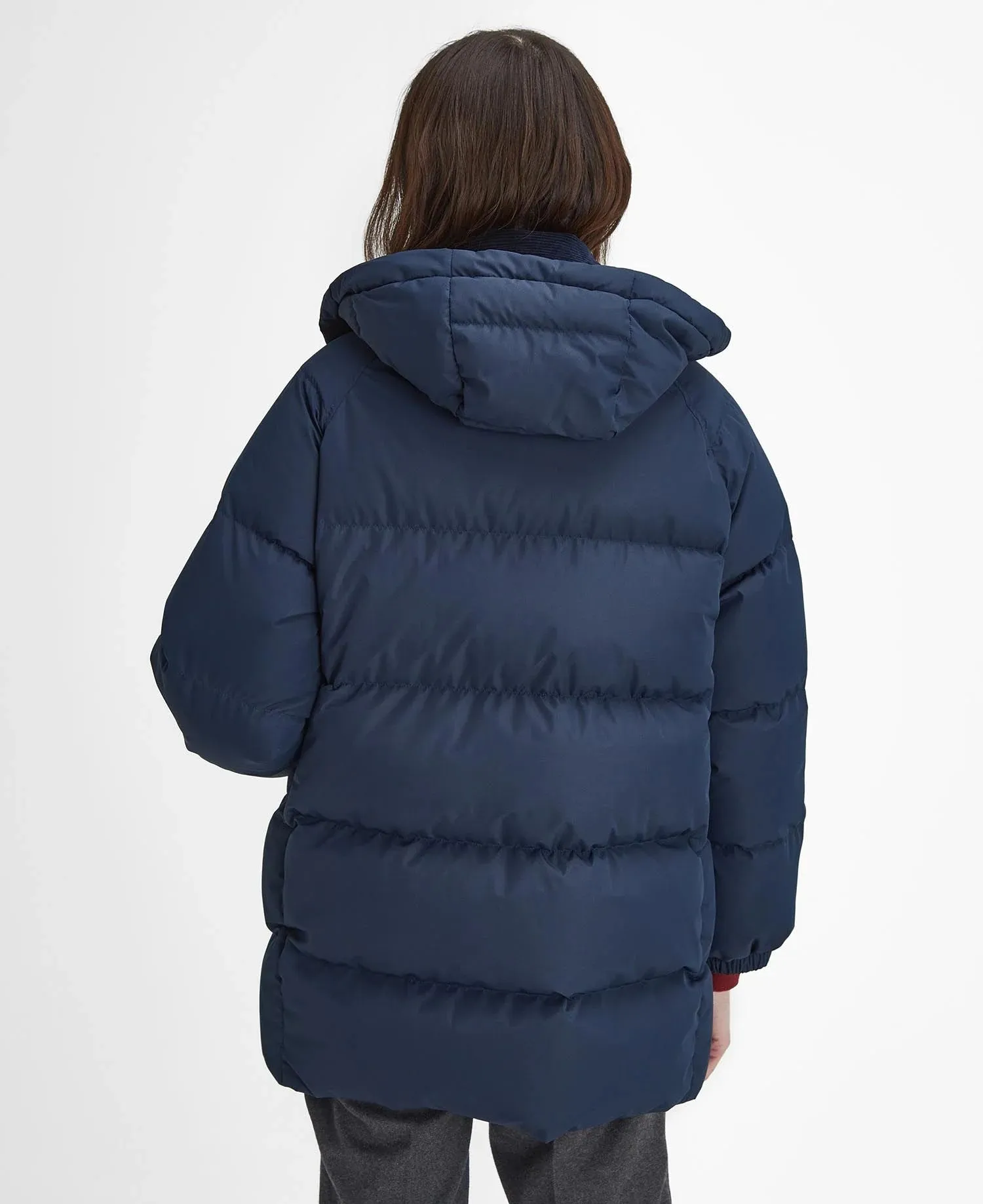 Oversized Beaufort Puffer Jacket Navy