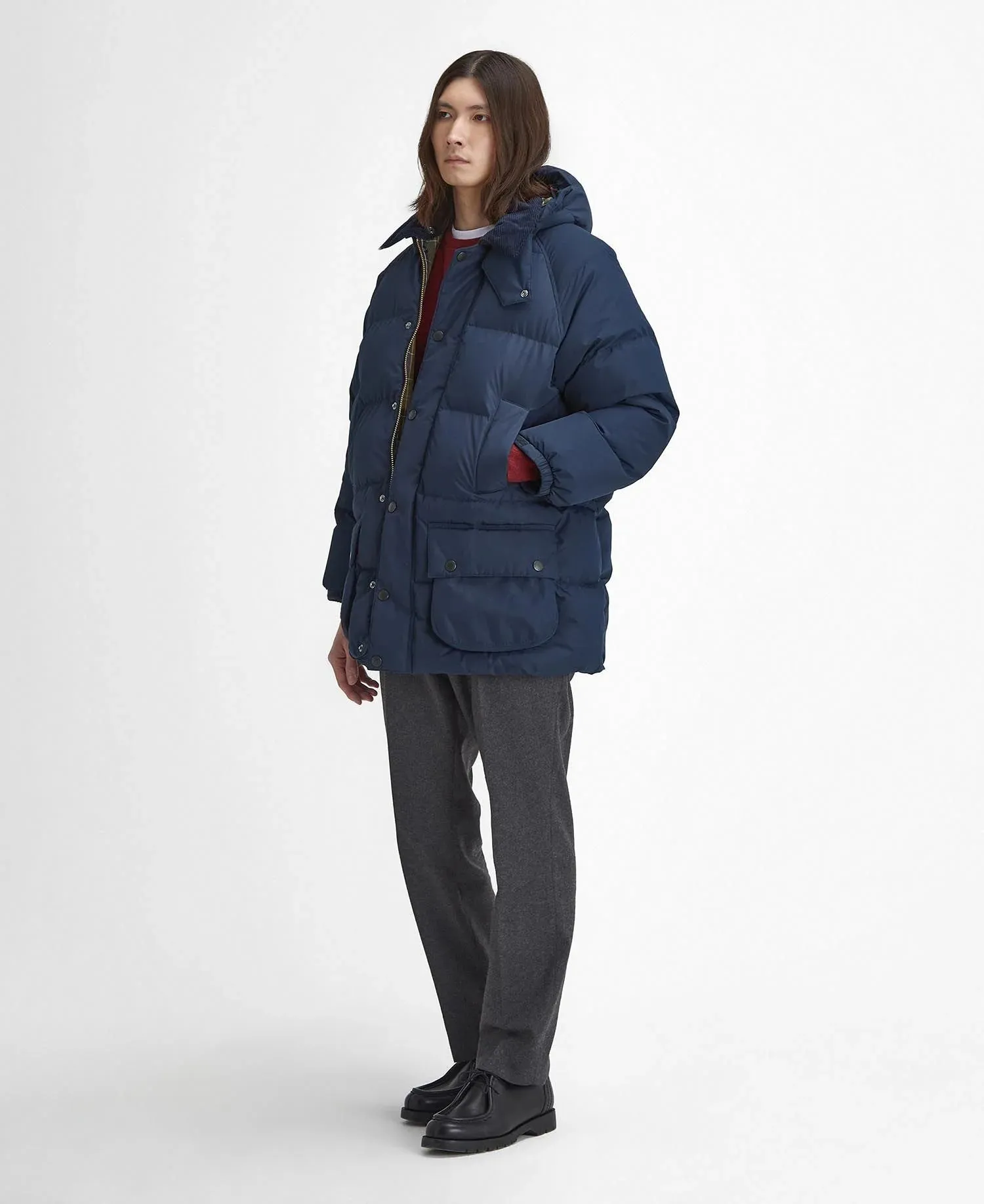 Oversized Beaufort Puffer Jacket Navy