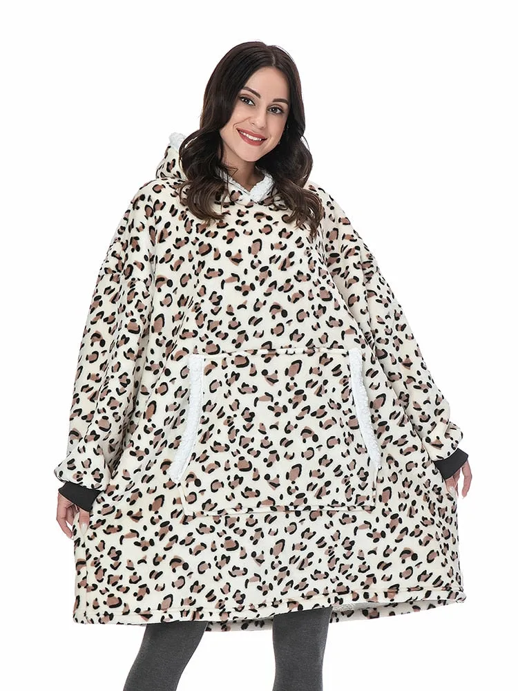 Oversized Fleece Hoodie