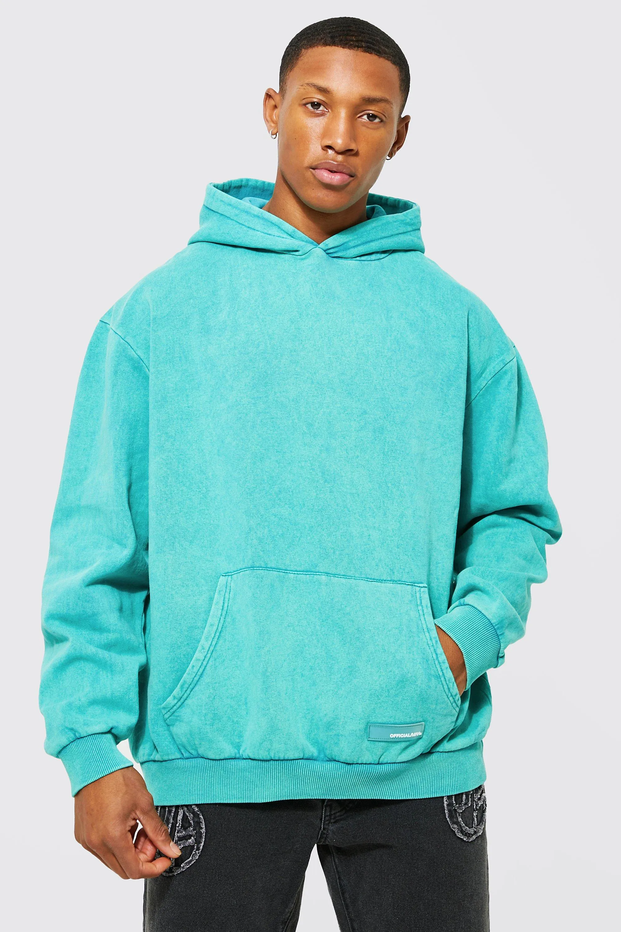 Oversized Original Man Overdye Hoodie