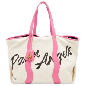 Palm Angels Cabas BagOff White Pink