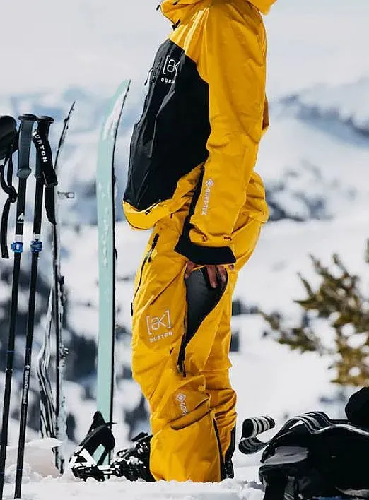 pants Burton Tuvak C-Knit AK 3L Gore-Tex - Goldenrod/True Black - women´s