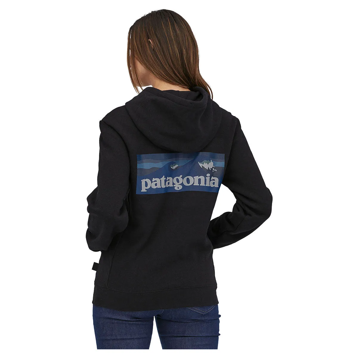 Patagonia Boardshort Logo Uprisal Hoody - Ink Black