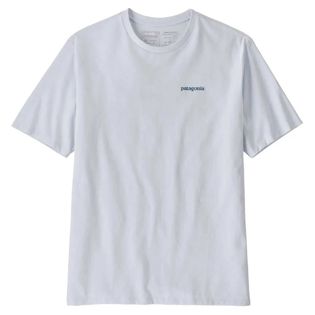 Patagonia Men's Flying Fish Organic Cotton T-Shirt - White